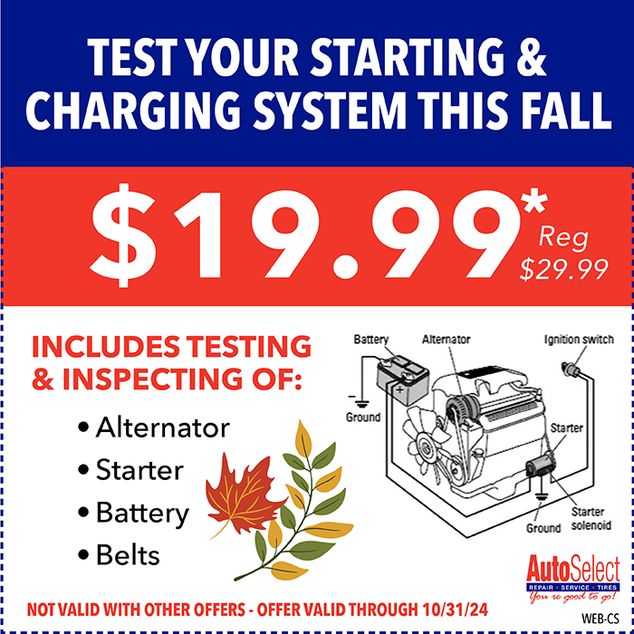 Vehicle Starter & Charging System Inspection